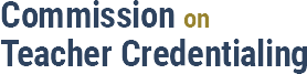 Commission on Teacher Credentialing logo